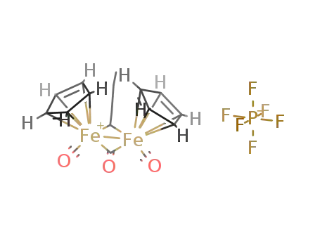 {(μ-pentylidyne)diiron(Cp(CO))2(μ-CO)}PF6
