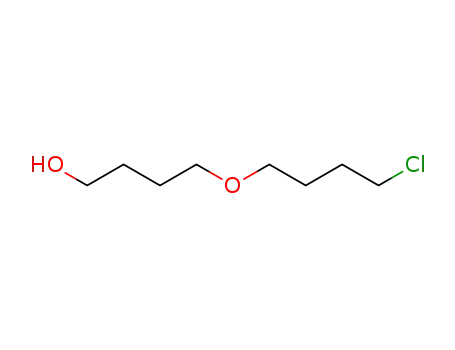 Molecular Structure of 60767-73-9 (1-Butanol, 4-(4-chlorobutoxy)-)