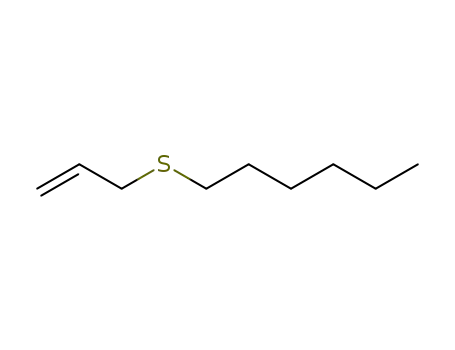 Molecular Structure of 18365-70-3 (ALLYL N-HEXYL SULPHIDE)