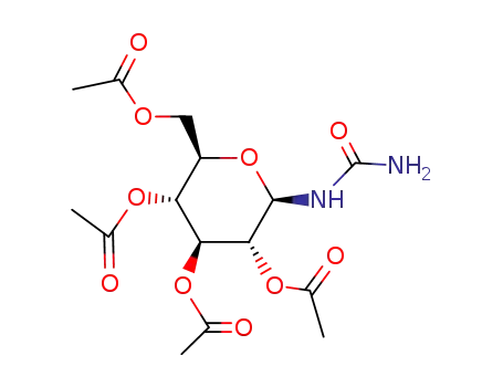 1-(2',3',4',5'-Tetra-O-acetyl-β-D-glucopyranosyl)urea