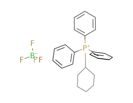 Molecular Structure of 138968-07-7 (Phosphonium, cyclohexyltriphenyl-, tetrafluoroborate(1-))