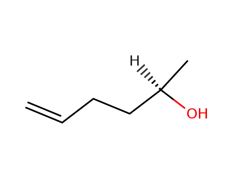 Molecular Structure of 17397-29-4 ((R)-(-)-5-HEXEN-2-OL)