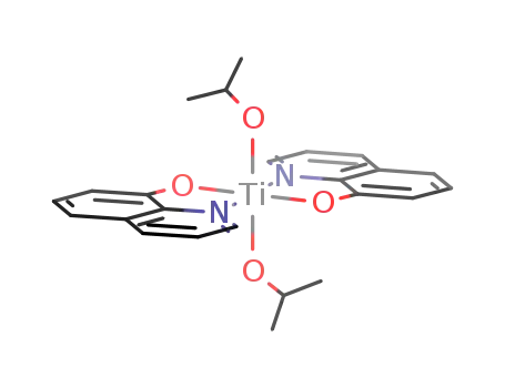 cis-di-2-propanolato-bis(8-quinolinato)-titanium(IV)