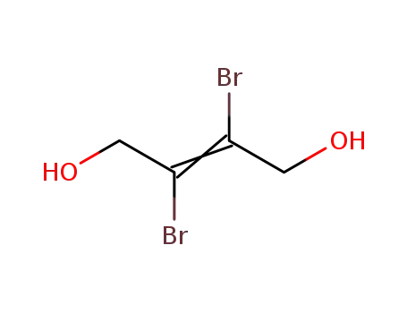 Molecular Structure of 3234-02-4 (trans-2,3-Dibromo-2-butene-1,4-diol)