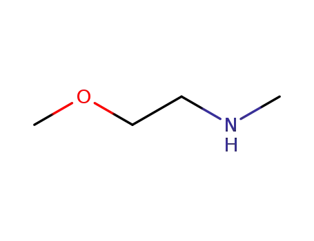 Molecular Structure of 38256-93-8 (N-(2-METHOXYETHYL)METHYLAMINE)