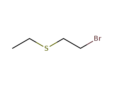 Molecular Structure of 35420-95-2 (2-BROMOETHYL ETHYL SULFIDE)