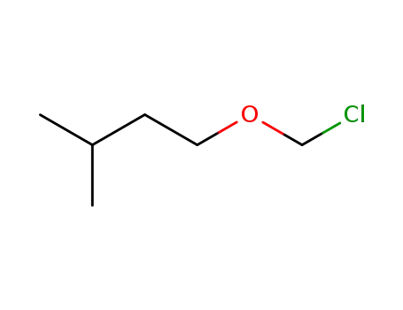 Molecular Structure of 41965-70-2 (Butane, 1-(chloromethoxy)-3-methyl-)