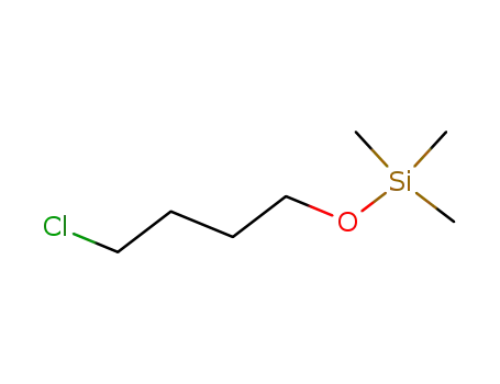 Molecular Structure of 13617-19-1 (Silane, (4-chlorobutoxy)trimethyl-)