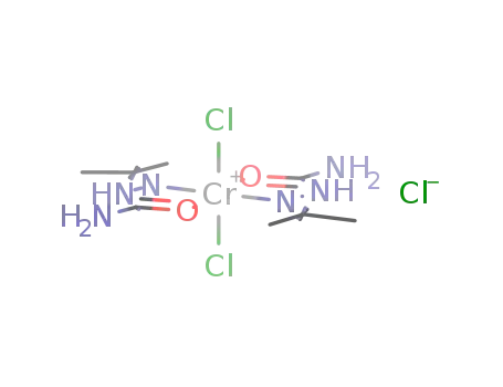 Cr(OC(NH2)NHNC(CH3)2)2Cl2(1+)*Cl(1-)=Cr(OC(NH2)NHNC(CH3)2)2Cl3