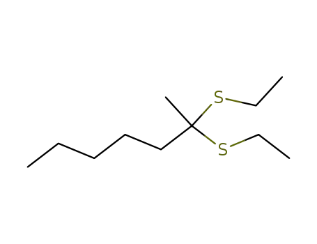 2,2-bis-ethylsulfanyl-heptane