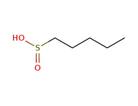 Molecular Structure of 76008-87-2 (1-Pentanesulfinic acid)