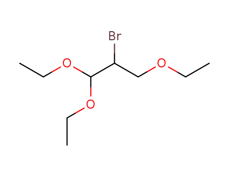 Molecular Structure of 6630-39-3 (2-bromo-1,1,3-triethoxypropane)
