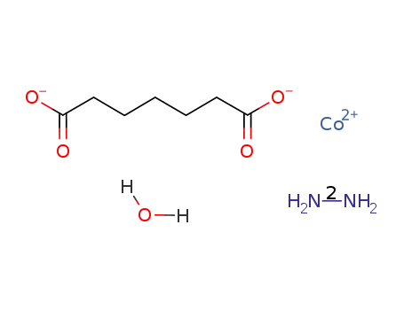 cobalt(II)pimelate*2(hydrazine) monohydrate