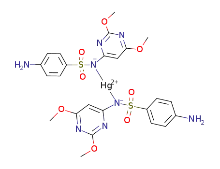 Hg(sulfadimethoxinato)2