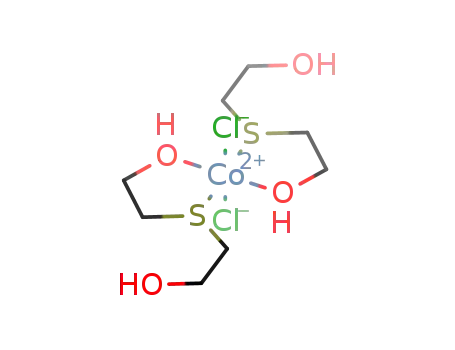 dichlorobis(2,2'-thiodiethanol)cobalt(II)