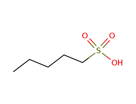 Molecular Structure of 35452-30-3 (1-Pentanesulfonicsalt)