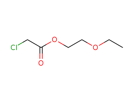 Molecular Structure of 60682-94-2 (2-ethoxyethyl chloroacetate)