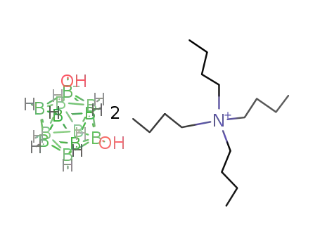 tetrabutylammonium (1,7-dihydroxy)decahydro-closo-dodecaborate