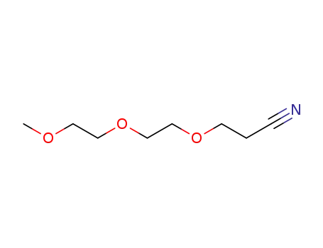 3-(2-(2-methoxyethoxy)ethoxy)propanenitrile