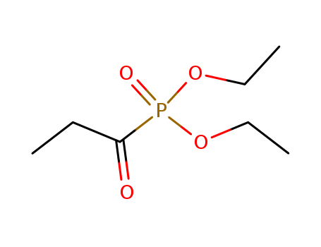 Phosphonic acid, (1-oxopropyl)-, diethyl ester