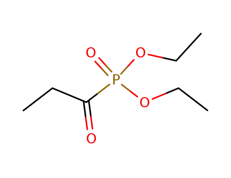 Molecular Structure of 1523-68-8 (1-Oxopropylphosphonic acid diethyl ester)