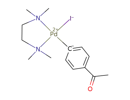 PdI(4-MeCOC6H4)(N,N,N',N'-tetramethylethylenediamine)