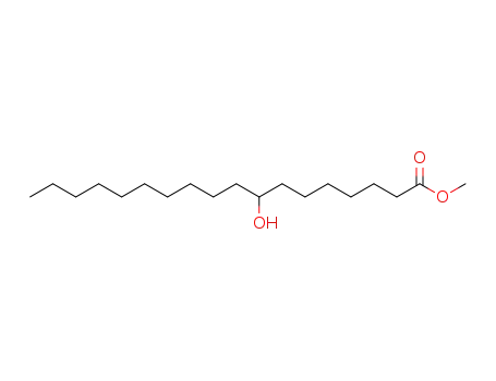 Molecular Structure of 2379-98-8 (8-Hydroxyoctadecanoic acid methyl ester)