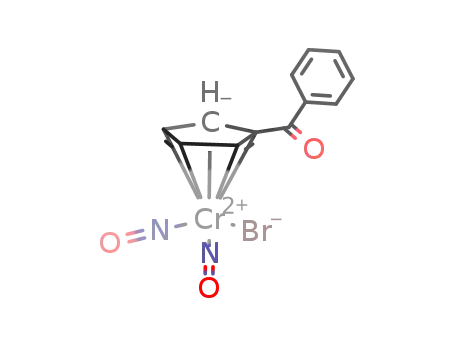 (η5-benzoylcyclopentadienyl)bromidodinitrosylchromium(0)
