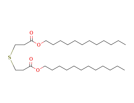Molecular Structure of 123-28-4 (Dilauryl thiodipropionate)