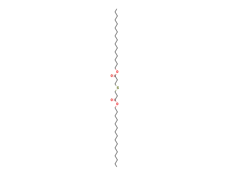 Molecular Structure of 3287-12-5 (dihexadecyl 3,3'-thiobispropionate)