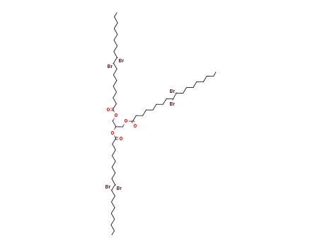 9,10-dibromooctadecanoic acid-1,2,3-propanetriyl ester