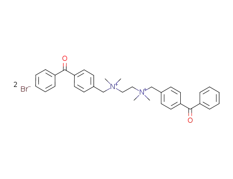 ethylenebis(4-benzoylbenzyldimethylammonium) dibromide