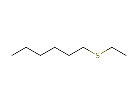 Molecular Structure of 7309-44-6 (ETHYL N-HEXYL SULFIDE)