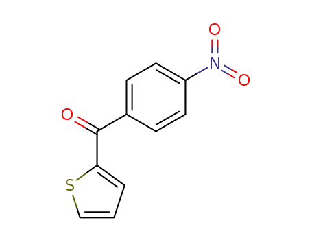 Molecular Structure of 34715-92-9 (2-(4-NITROBENZOYL)THIOPHENE)
