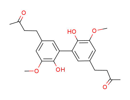 4,4'-(6,6'-dihydroxy-5,5'-dimethoxy-[1,1'-biphenyl]-3,3'-diyl)bis(butan-2-one)