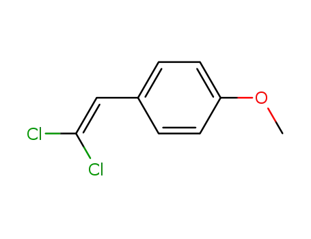 Molecular Structure of 41448-64-0 (Benzene, 1-(2,2-dichloroethenyl)-4-methoxy-)