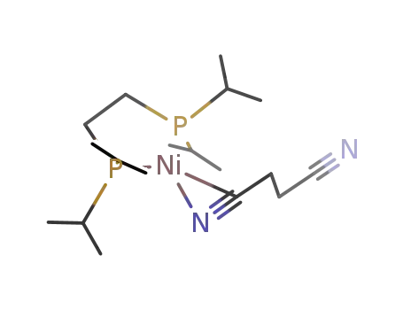 [(1,2-bis(diisopropylphosphano)ethane)Ni(η2-N,C-(CH2)2-CN)]