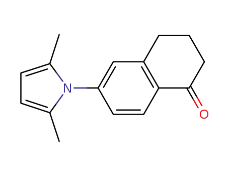6-(2,5-dimethyl-1H-pyrrol-1-yl)-3,4-dihydronaphthalen-1(2H)-one