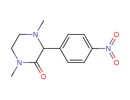 1,4-dimethyl-3-(4-nitrophenyl)piperazin-2-one