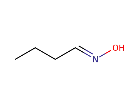 Molecular Structure of 5775-75-7 (Butanal, oxime, (E)-)
