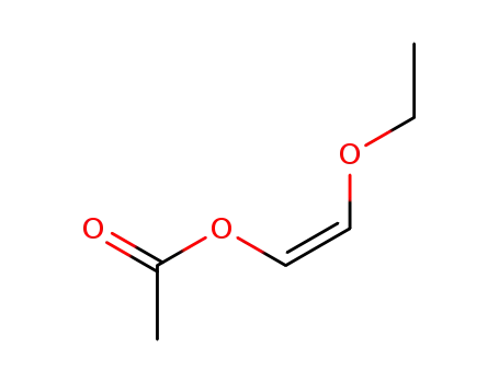 Molecular Structure of 129751-10-6 (Ethenol, 2-ethoxy-, acetate, (Z)-)
