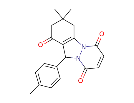3,3-dimethyl-11-(4-methylphenyl)-3,4-dihydro-1H-pyridazino[1,2-a]indazole-1,6,9(2H,11H)-trione