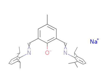sodium 2,6-di((2,6-diisopropylphenyl)iminomethyl)-4-methylphenolate