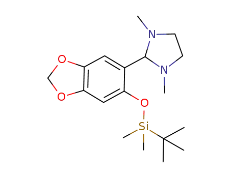 2-[6-(t-butyldimethylsilanyloxy)benzo-1,3-dioxol-5-yl]-1,3-dimethylimidazolidine