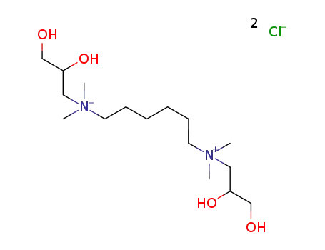 4,4,11,11-tetramethyl-4,11-diazoniatetradecane-1,2,13,14-tetrol dichloride
