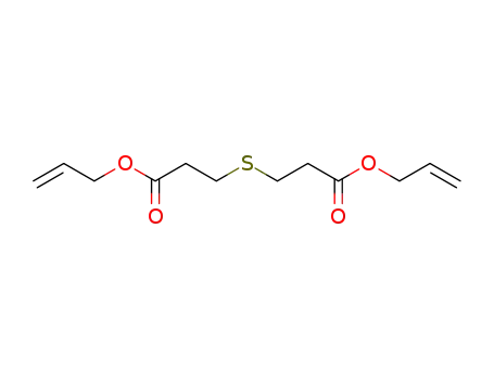Molecular Structure of 39557-51-2 (Propanoic acid, 3,3'-thiobis-, di-2-propenyl ester)