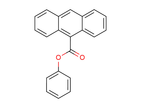 Molecular Structure of 1503-84-0 (9-Anthracenecarboxylic acid, phenyl ester)