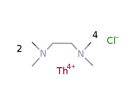 ThCl4(N,N-tetramethylethylenediamine)2
