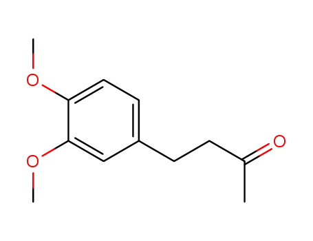 Molecular Structure of 6302-60-9 (4-(3,4-dimethoxyphenyl)butan-2-one)