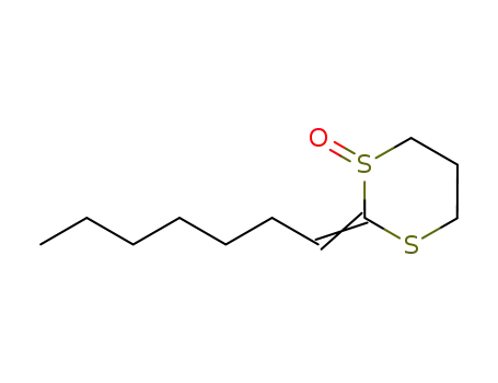 2-hexylidene-1,3-dithiane 1-oxide